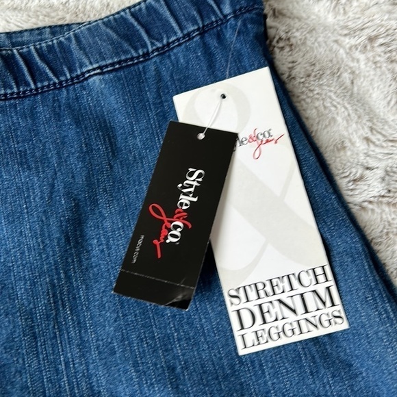 Style & Co. Stretch Denim Leggings, Size 10 - Picture 5 of 13